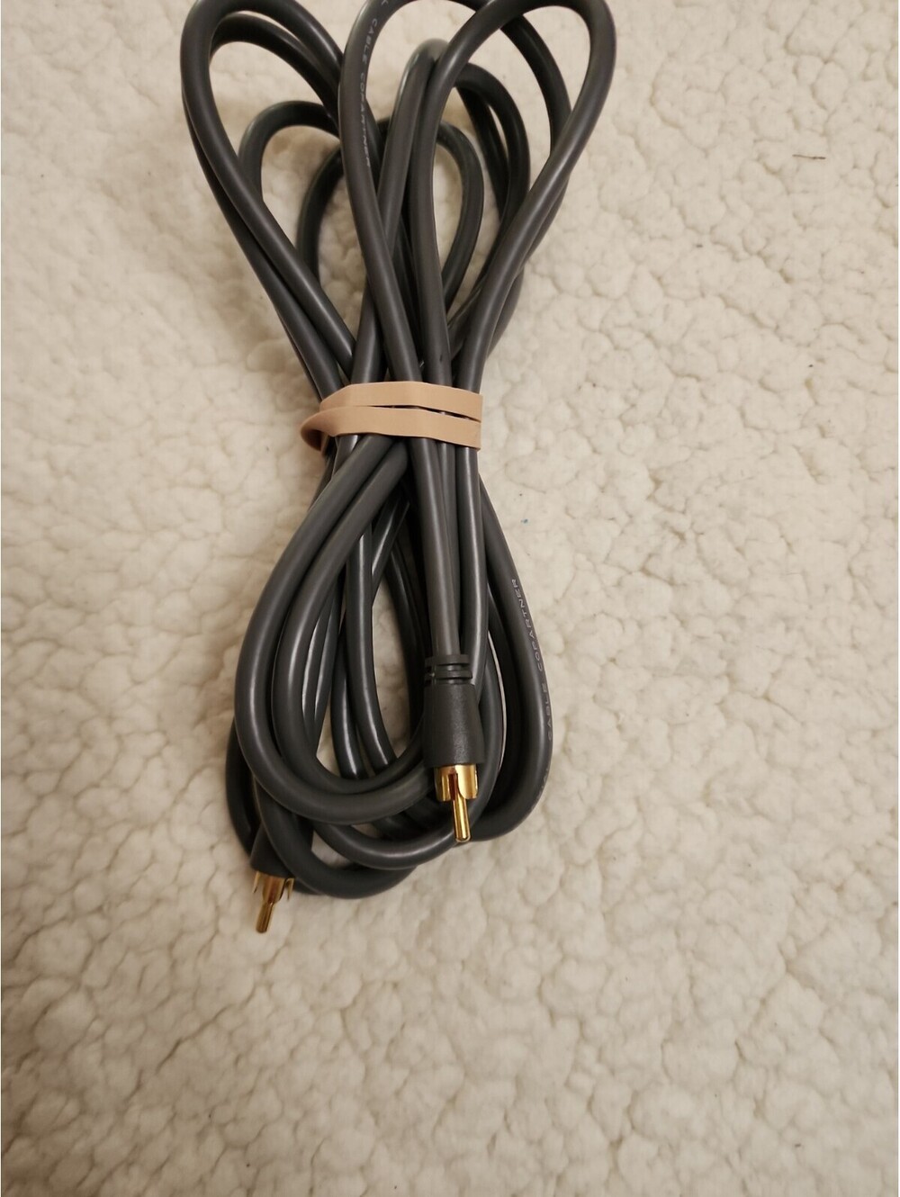 Moster Stardard RG-5970 PIN COAXIAL CONNECTION CABLE Copartner 142" Stereo Audio
